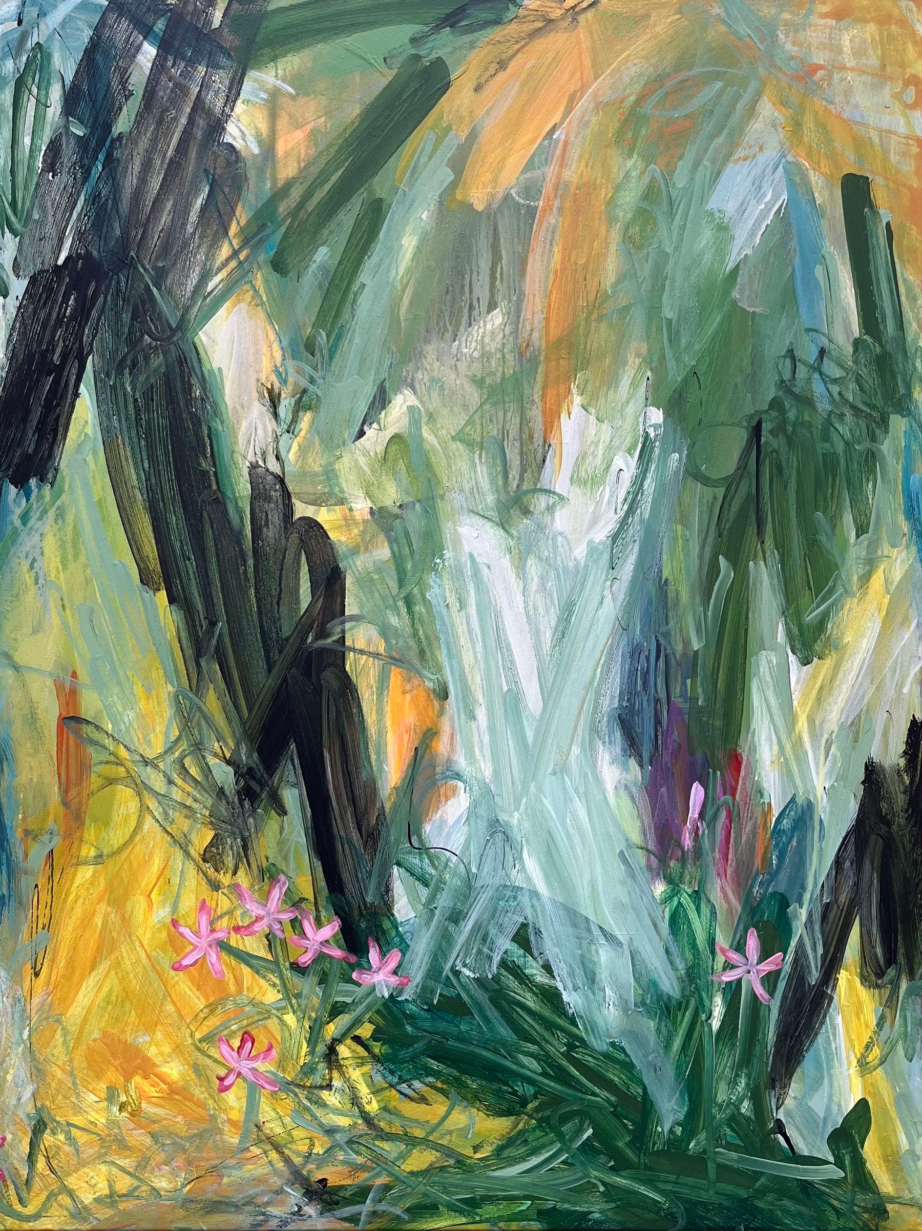 7.	”Lyset finder vej”. Størrelse 80 cm x 60 cm