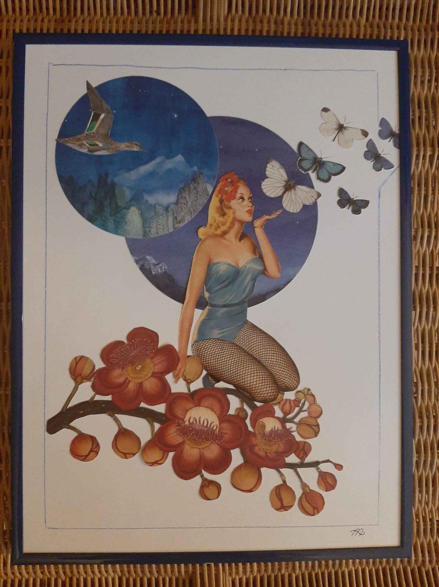 Åh frihed. 30 x 40 cm