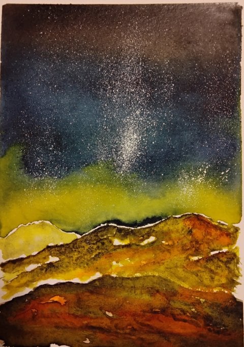 Nordlys i Island