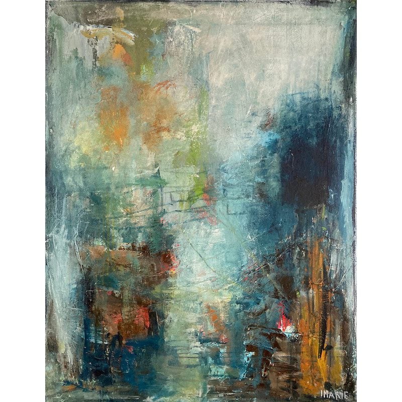 Før du kom / Before You Came - 80x100 cm - Solgt