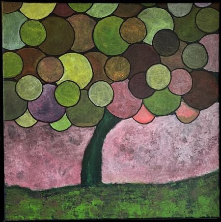 Stilhed under træet